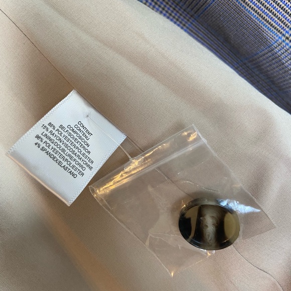 Nordstrom WAYF plaid blazer NWOT - Picture 6 of 7